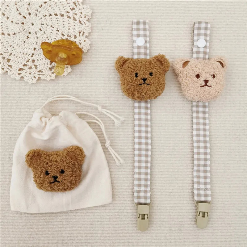 Baby Pacifier Clip Chain Holder Soother Pacifier Clips Strap Nipple Holder Infant Feeding Babies Accessorie