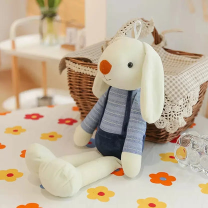 40cm Calming Rabbit Plush Toy Cute Doll Accompany Sleeping Doll For Birthday Gift