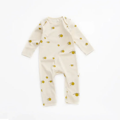 New Fall Baby Clothing Newborn Baby Girl Clothes Floral Romper Jumpsuit Long Sleeve Clothes Spring Autumn Outfits