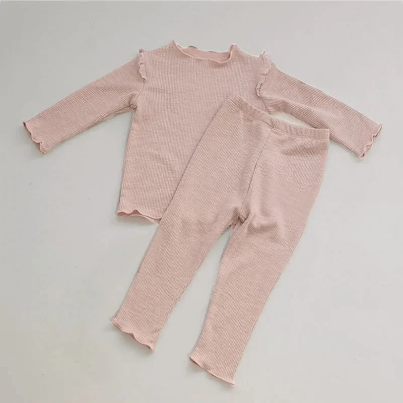 Spring Baby Girl Clothes Sets Cotton 2 pcs Bodysuit + Leggigs Newborn Baby Clothes