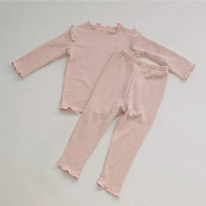 Spring Baby Girl Clothes Sets Cotton 2 pcs Bodysuit + Leggigs Newborn Baby Clothes