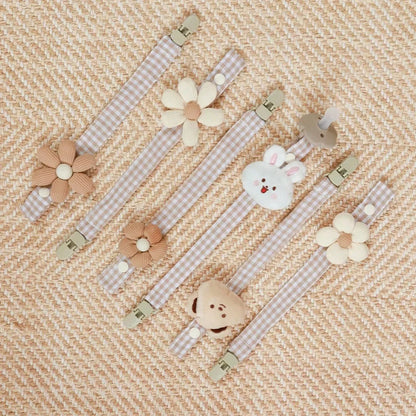 Baby Pacifier Clip Chain Holder Soother Pacifier Clips Strap Nipple Holder Infant Feeding Babies Accessorie