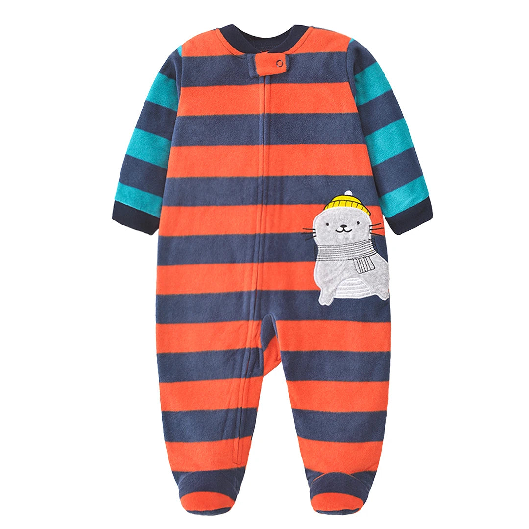 2026 Unisex Baby Romper Fleece Fabric Baby Boy Girl Clothes brands Newborn Baby Clothing infant Baby Jumpsuits Winter Romper