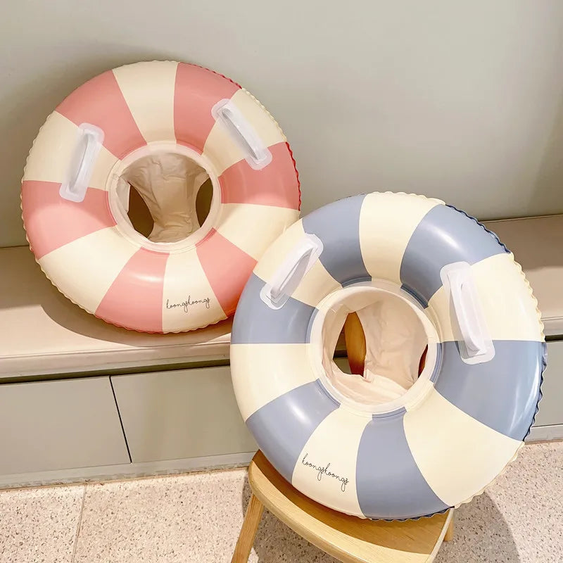 Rooxin Pool Float Swim Ring Tube Inflatable Swimming Seat Floating Ring Swimming Circle Beach Water Play Equipment