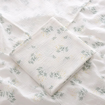 Cotton Baby Blanket Muslin Swaddle