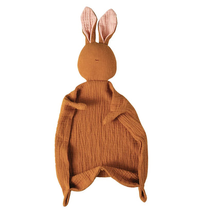 Soothing Towel 100% Muslin Cotton Infant Cartoon Handkerchief Cute Bunny