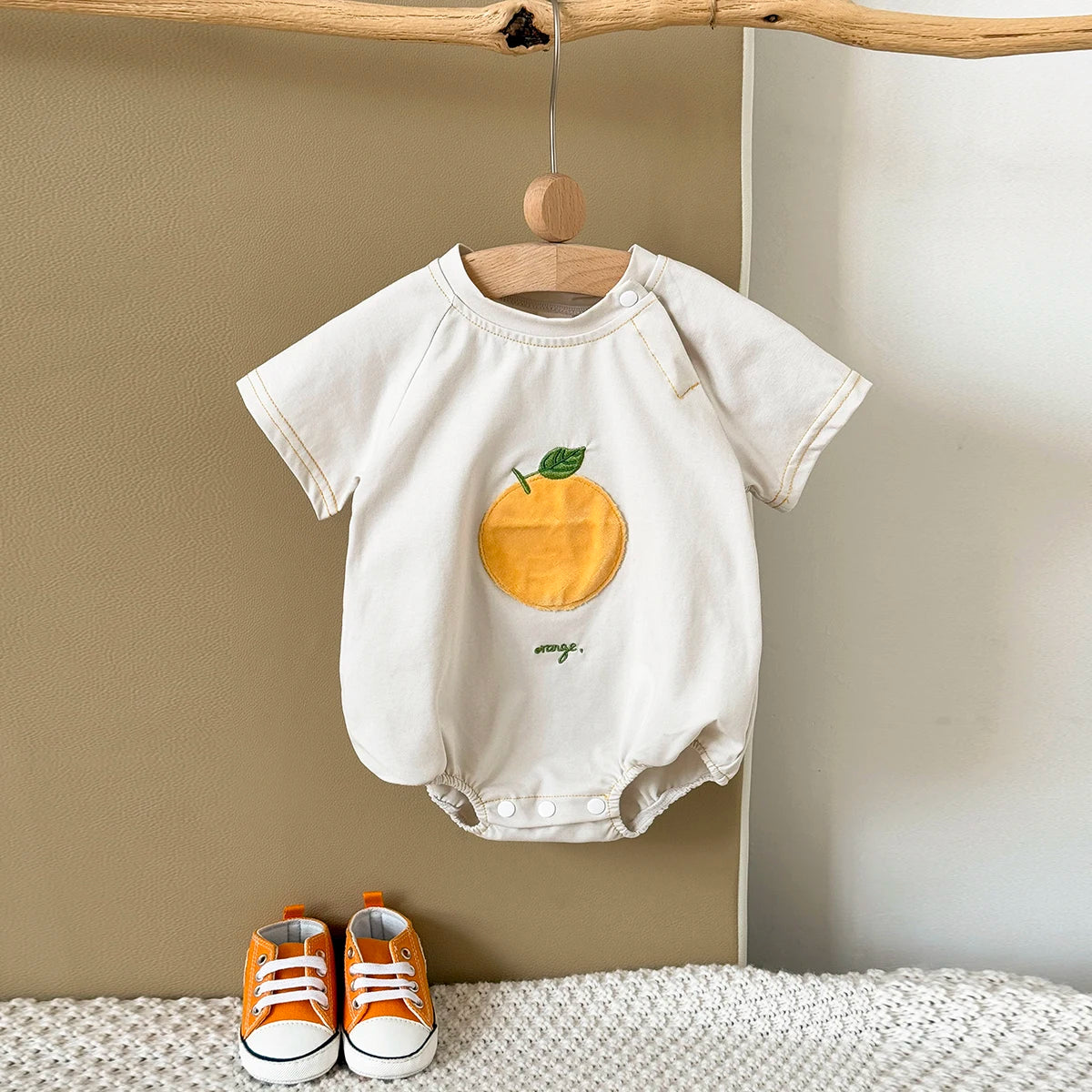 Summer Baby Bubble Romper Newborn Girl Clothing Fruit Patch Short Sleeved New Shorts Crawling Children 0-18M Boys Casual