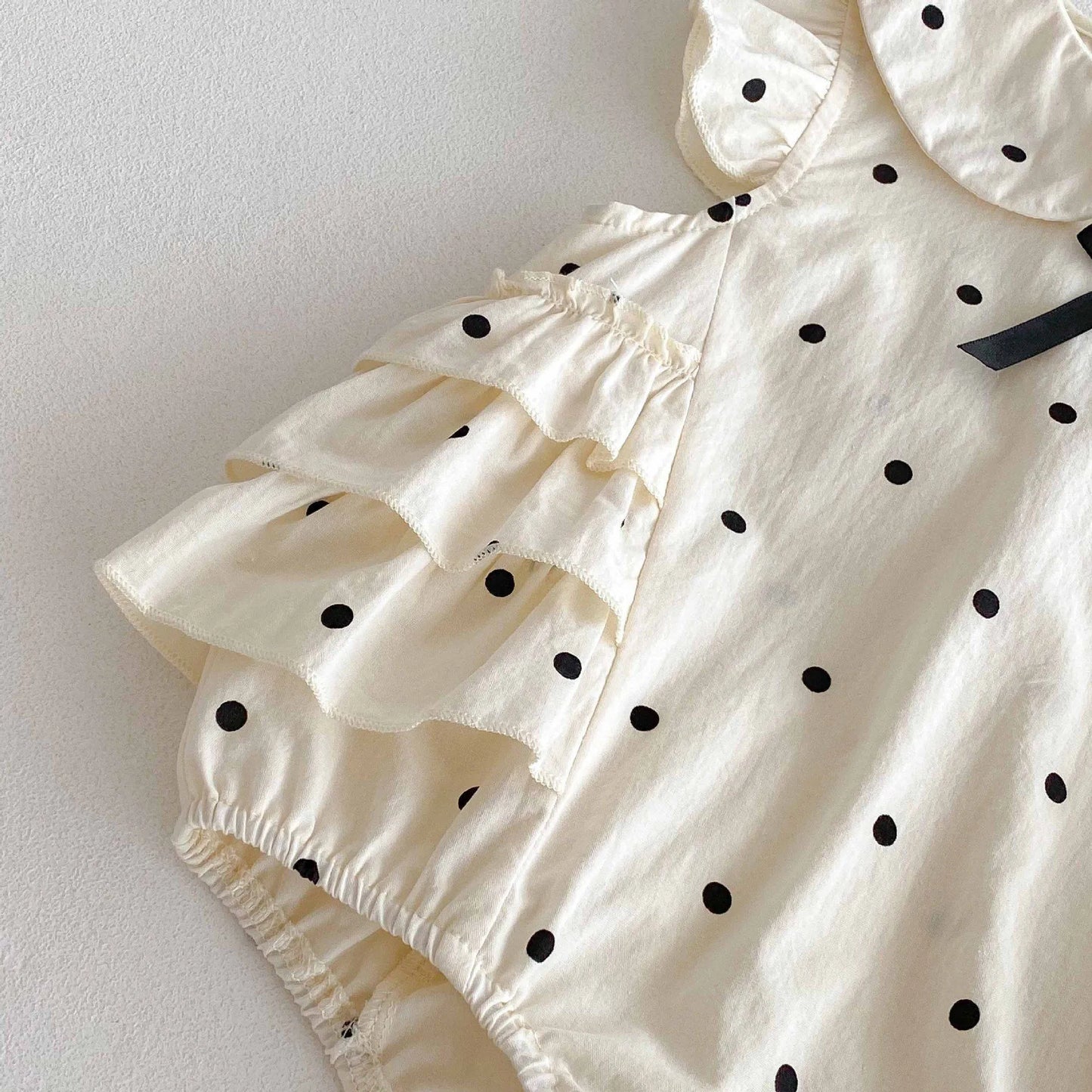 Baby One-Piece Dress - Korean Style - Girls' Summer Dress Without Sleeves - Lightweight and Stylish - Suitable for Summer