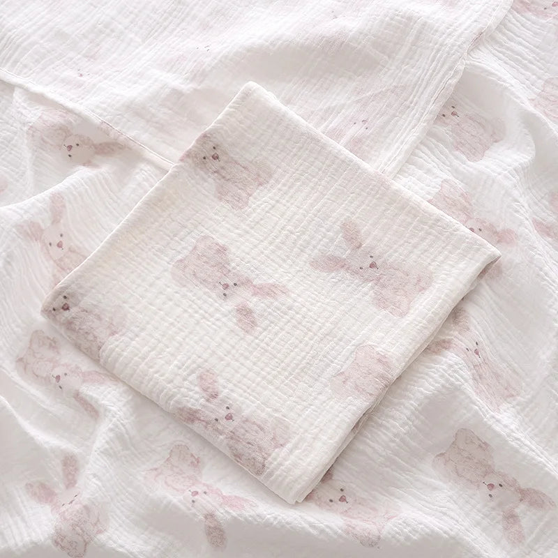 Baby Blanket for Newborn Cotton Muslin Swaddle