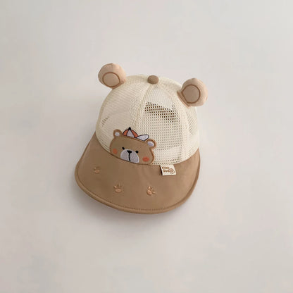 Summer Cute Baby Hat Animal Pattern UV Protection