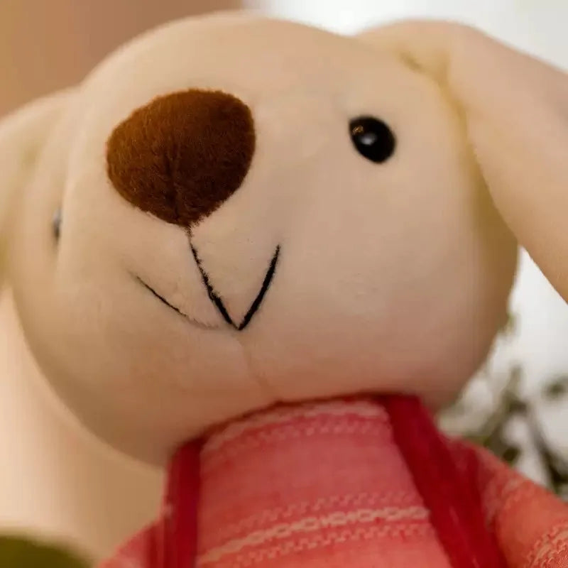 40cm Calming Rabbit Plush Toy Cute Doll Accompany Sleeping Doll For Birthday Gift