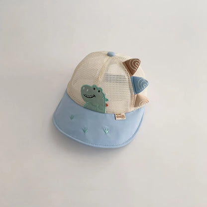 Summer Cute Baby Hat Animal Pattern UV Protection