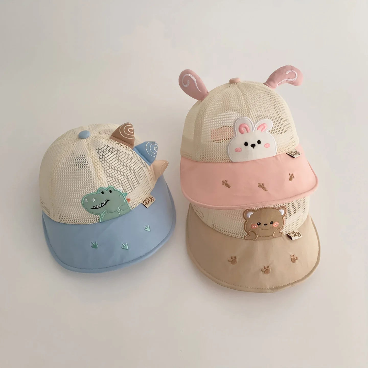 Summer Cute Baby Hat Animal Pattern UV Protection