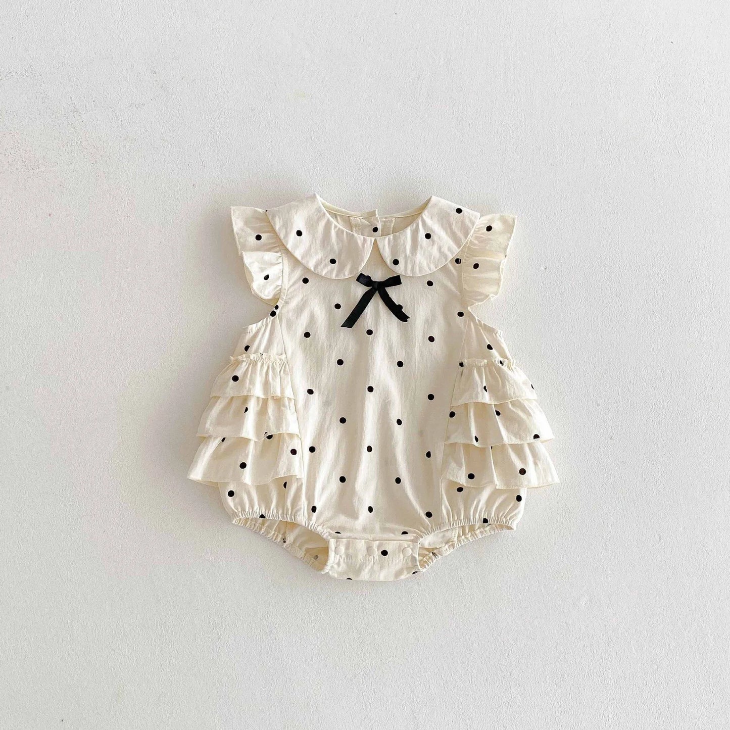 Baby One-Piece Dress - Korean Style - Girls' Summer Dress Without Sleeves - Lightweight and Stylish - Suitable for Summer