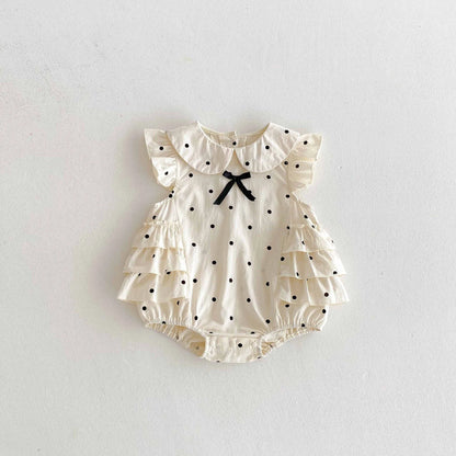 Baby One-Piece Dress - Korean Style - Girls' Summer Dress Without Sleeves - Lightweight and Stylish - Suitable for Summer