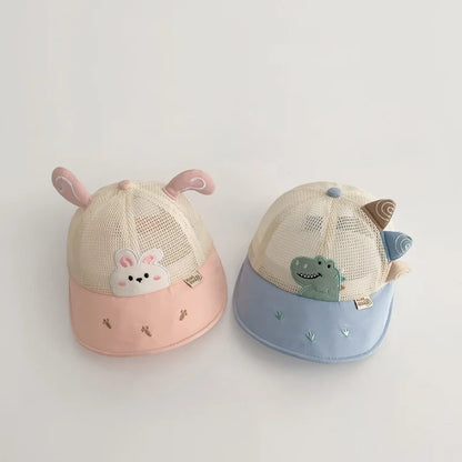 Summer Cute Baby Hat Animal Pattern UV Protection